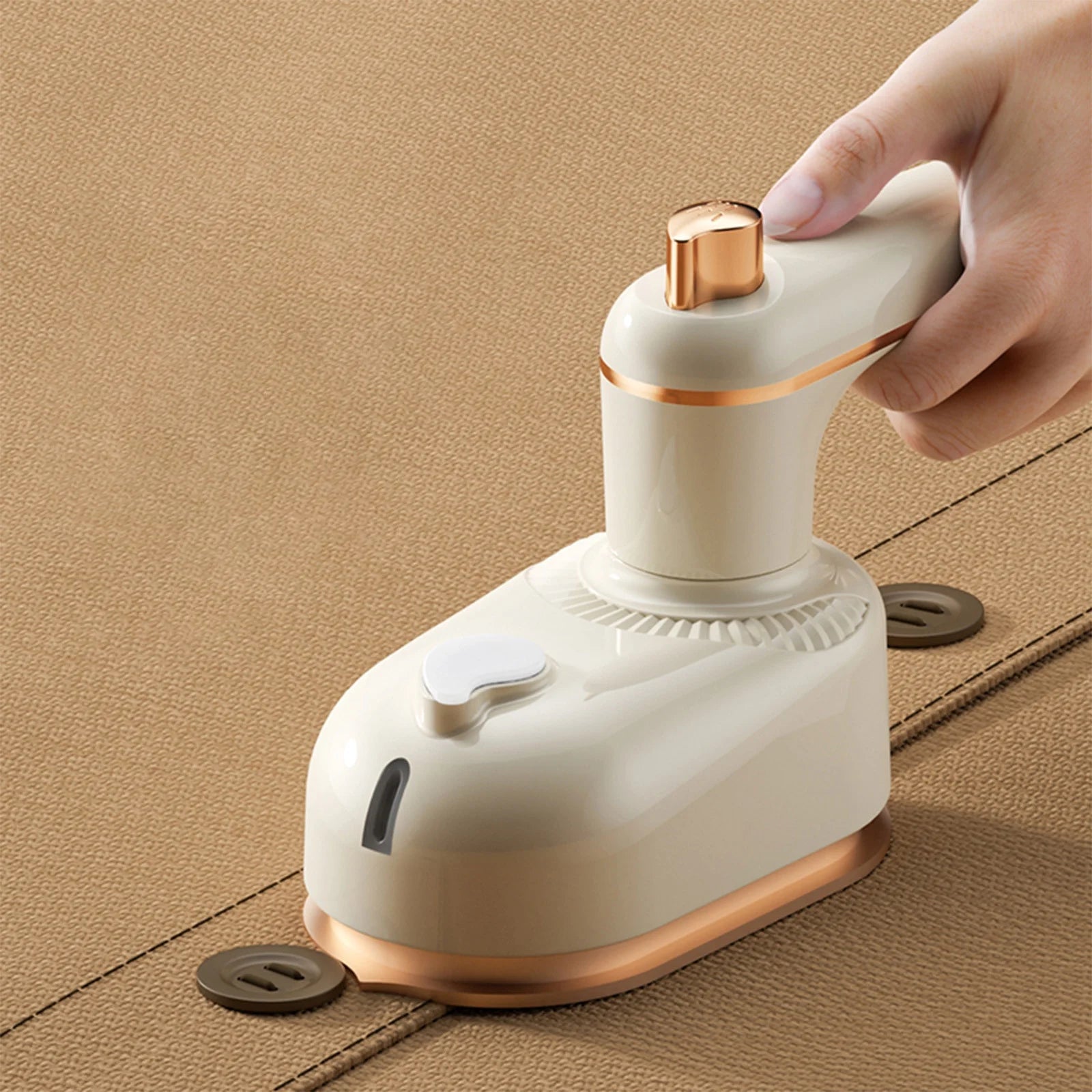 Mini Ironing Machine,Foldable Iron Box for Clothes,Portable Iron,Travel Iron Mini with Steam,Rotatable Hanging Ironing Machine Usb Travel Size Iron,Handheld Mini Clothes Iron for Fabric Clothes